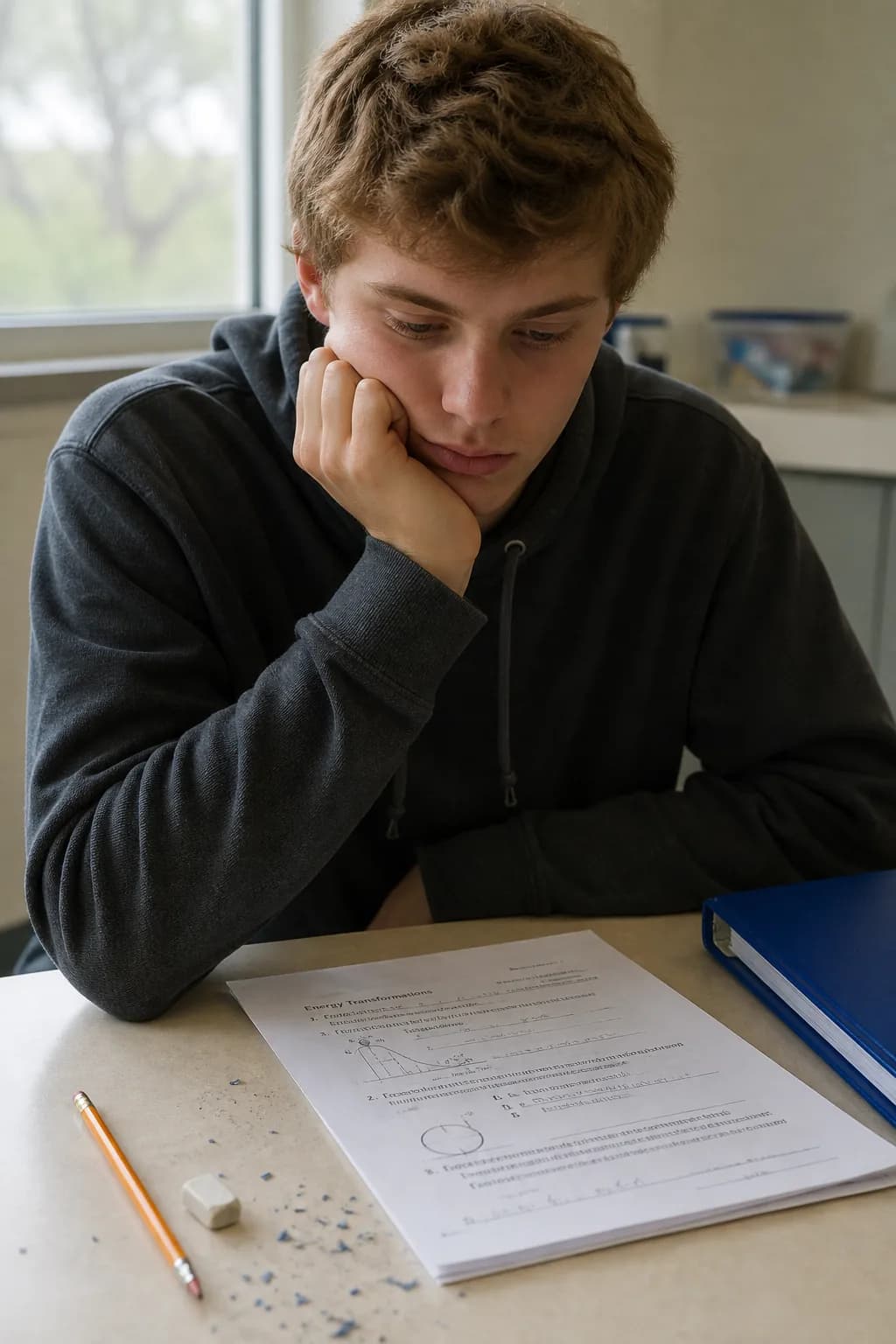 Gemischtes Hausaufgabenblatt vor der vollständigen Tutor Vorschau
